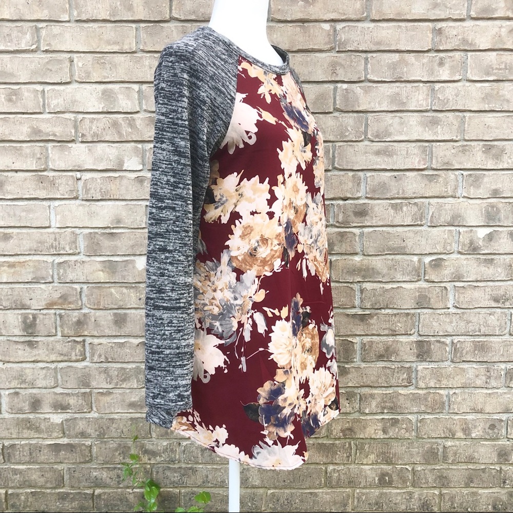 Éloges: floral tunic top - Picture 3 of 10